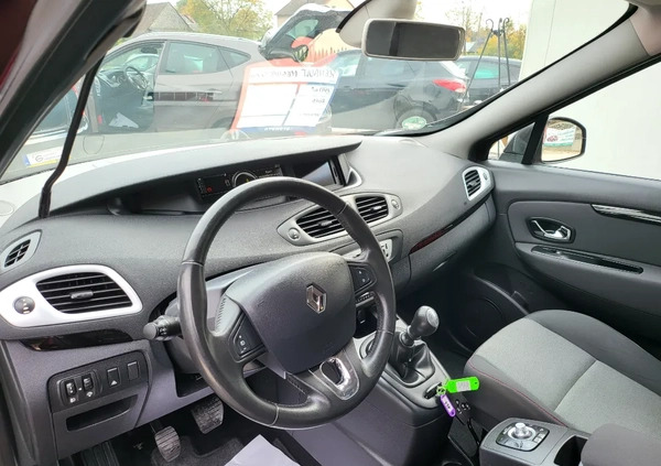 Renault Scenic cena 27550 przebieg: 177250, rok produkcji 2013 z Barwice małe 596